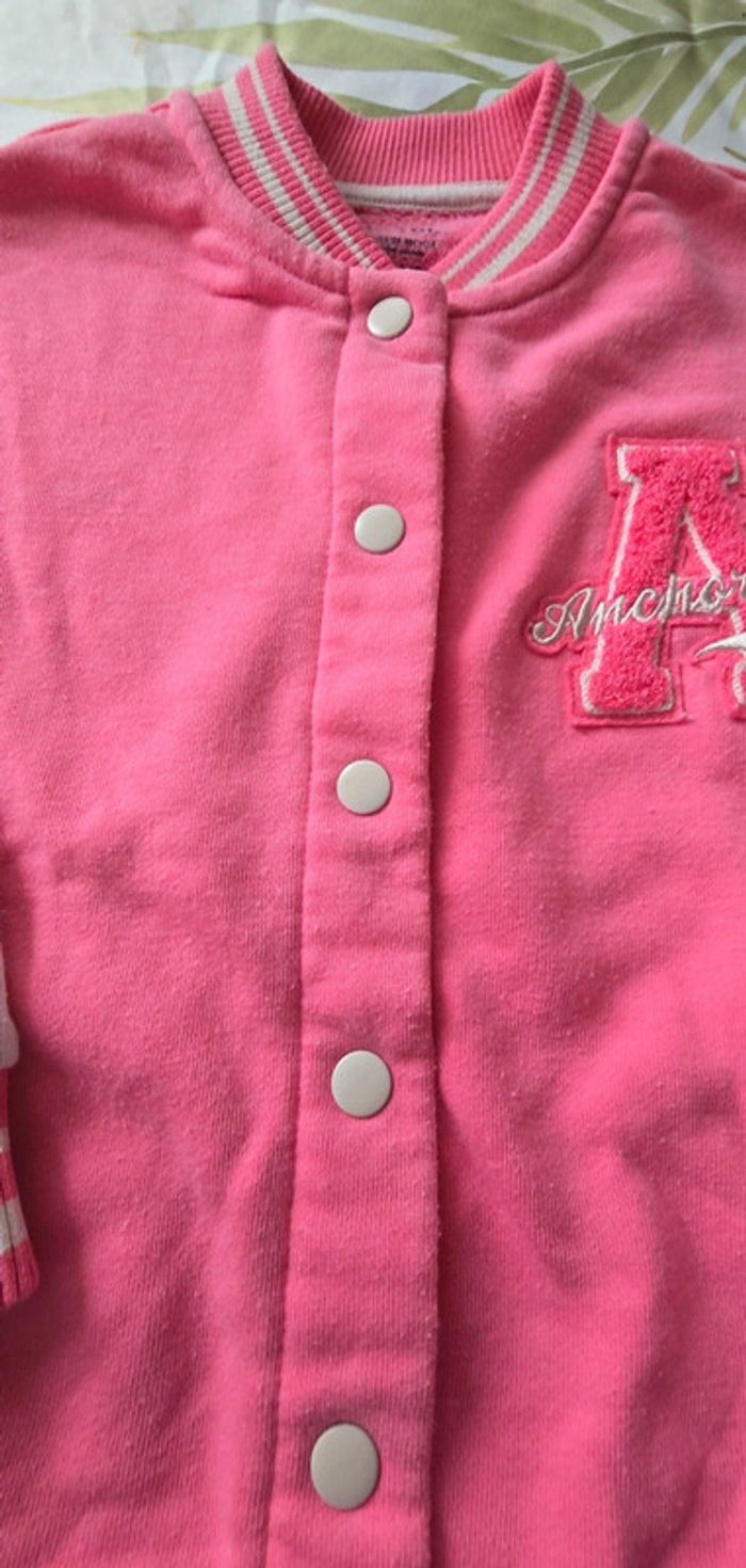 Veste Teddy Rose "Anchorage" - Style Campus Américain !
6 ans - photo numéro 5