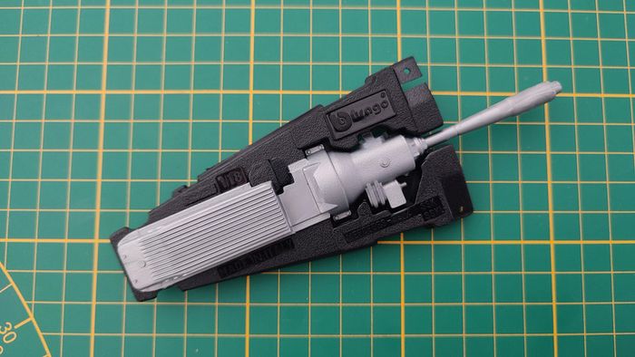 Châssis pédalier pièce détachée miniature Mercedes Benz SSK 1928 1/18 burago BBurago #B69 - photo numéro 2