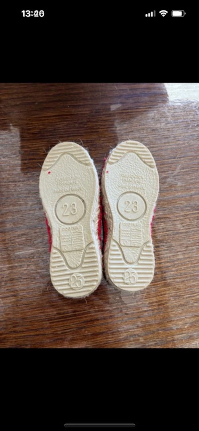 Espadrille taille 23 - photo numéro 2