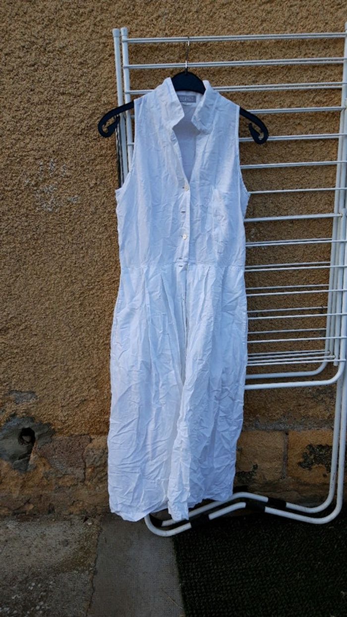 Robe blanche Esprit t36/38 - photo numéro 2