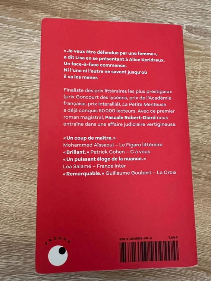 Livre La Petite menteuse de Pascale Robert Diard - photo numéro 2