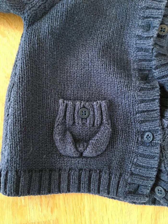 Gilet laine petit bateau - photo numéro 3