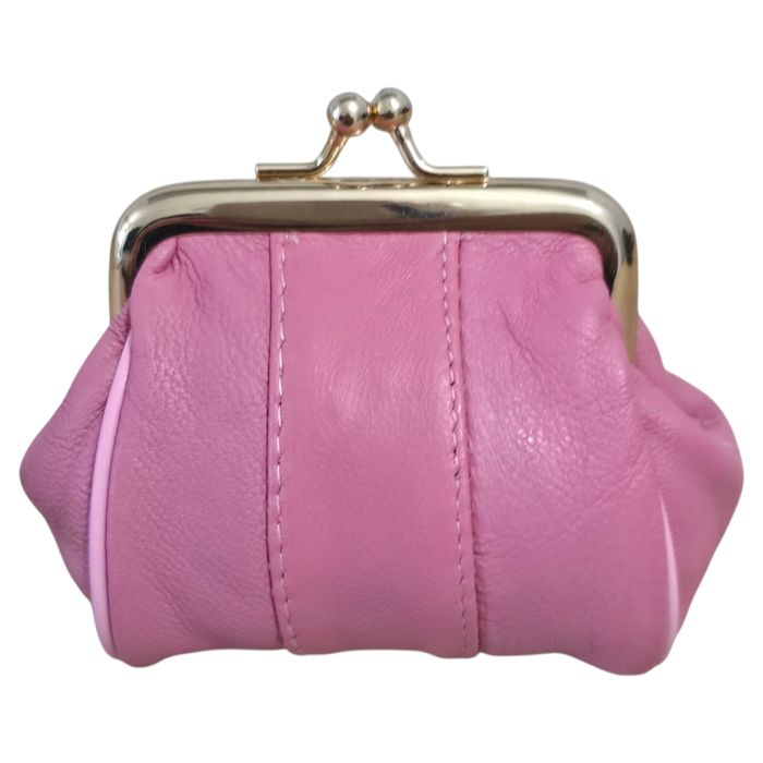 Petit porte-monnaie fermeture pression - Rose - photo numéro 2