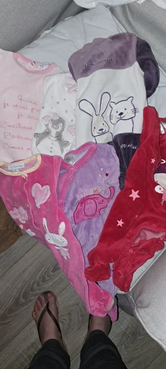 Lot de 6 pyjamas filles - photo numéro 3