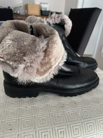 Bottines fourrées