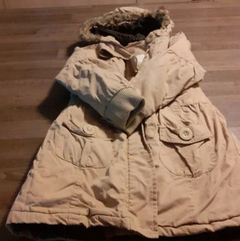 Manteau chaud avec doublure amovible 6 ans