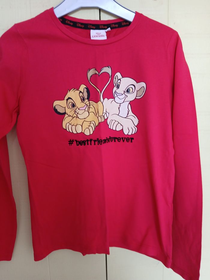 Tee-shirt fille Roi Lion 10 ans