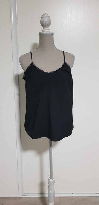 Débardeur à bretelles avec dentelle