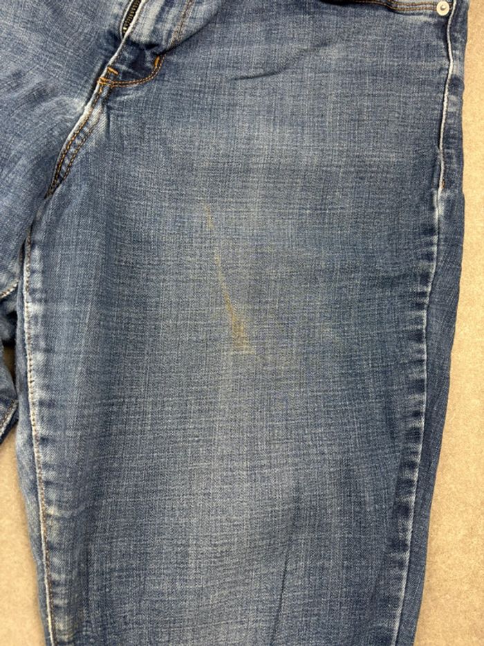 Jean pantalon coupe droite 414 levis bleu W34 - photo numéro 10