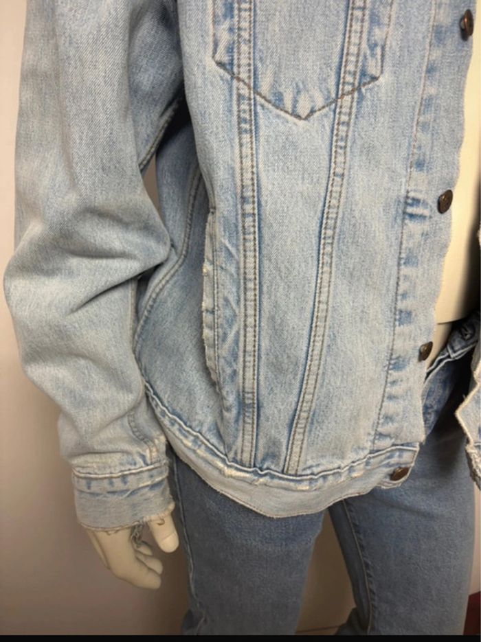 Veste Levi's Vintage en Jean - Taille XL - photo numéro 5
