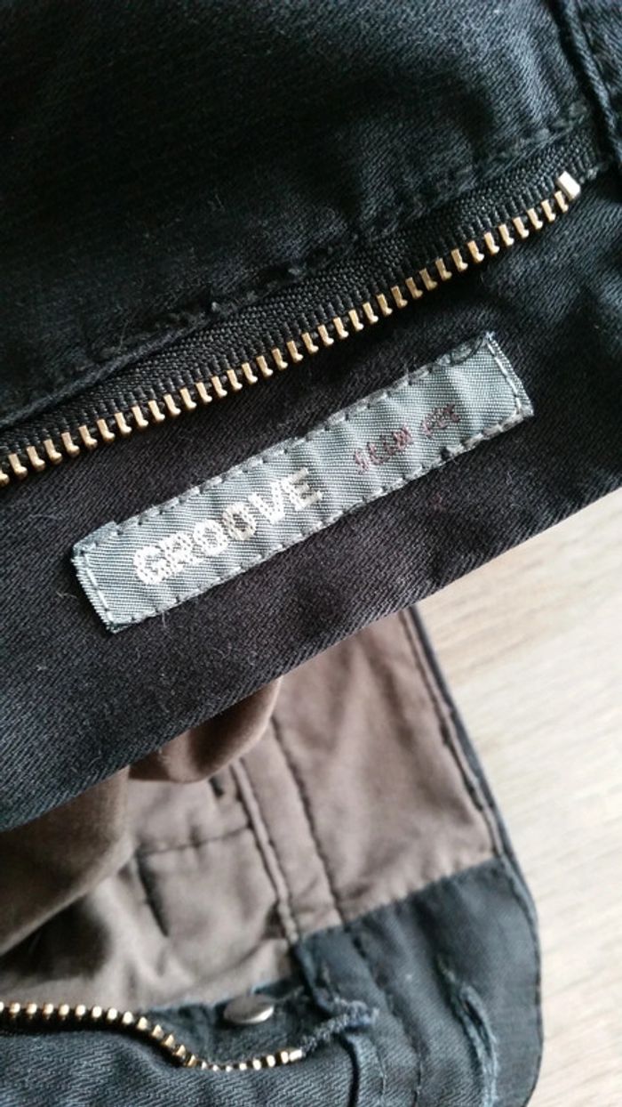 Pantalon noir homme esprit - photo numéro 4