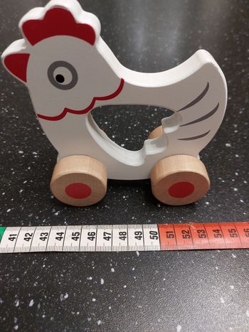 Poulette à roulettes