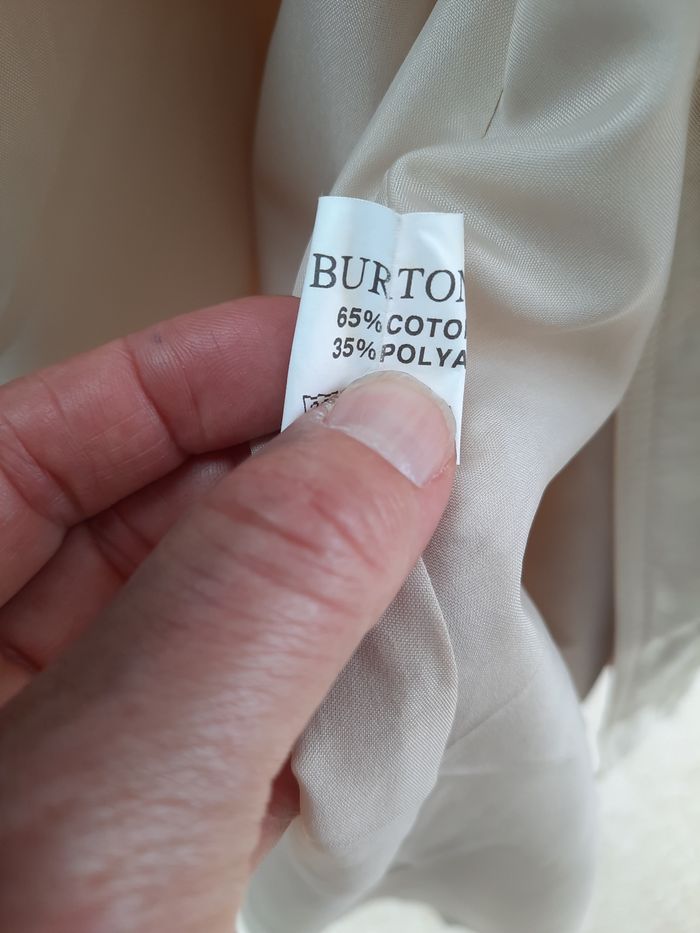 Imperméable  / trench  beige taille 2 (taille 38) - photo numéro 4