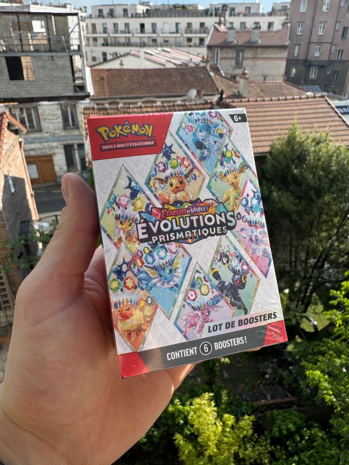 EV8.5 - Évolutions Prismatiques - Lot de 6 Boosters
