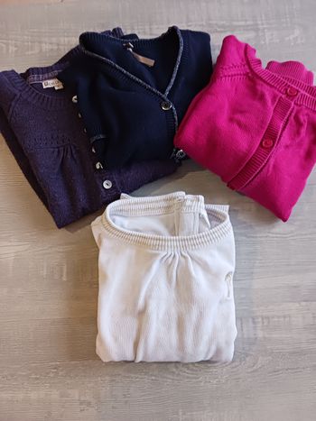 Lot gilet et pulls