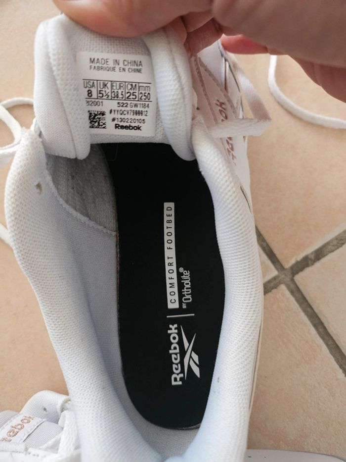 Baskets femme blanc Reebok - photo numéro 6