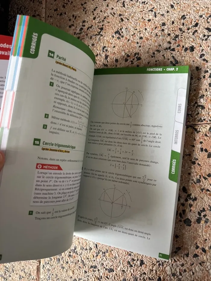 Livre, maths, seconde. Interro des lycées, les vrais Exo - photo numéro 6