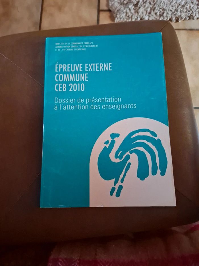 Épreuve externe commune ceb 2010