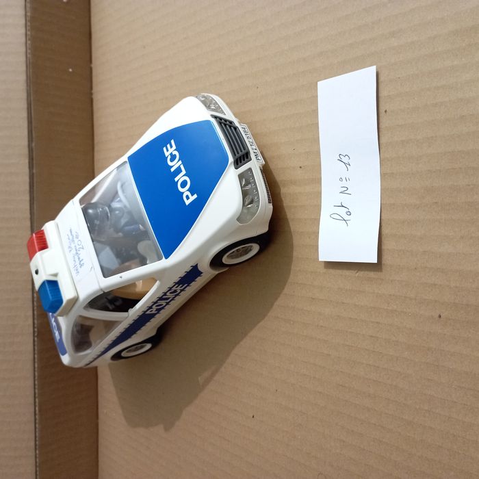 voiture police gyrophare allumé playmobil