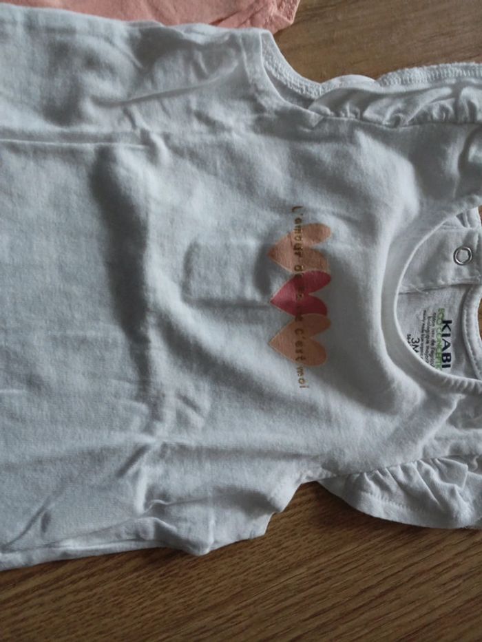 2 débardeur 3 mois kiabi - photo numéro 3