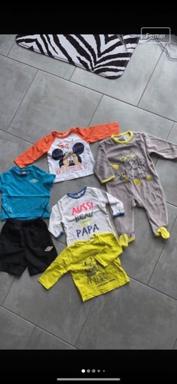 Lot Vêtements 9 mois garçon