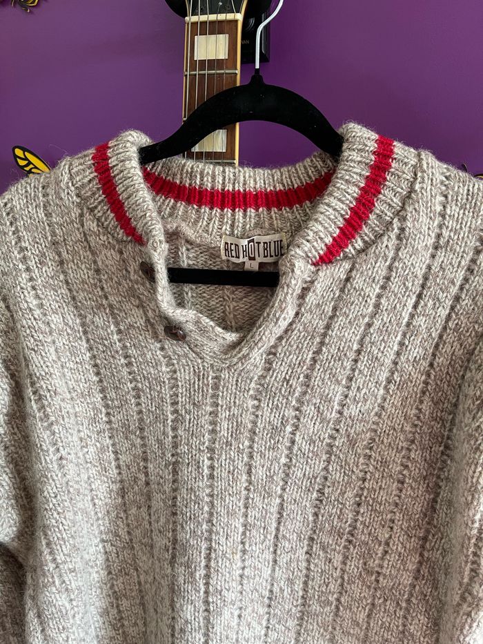 Magnifique pull vintage 💠 - photo numéro 2