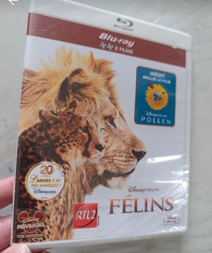 Blu-ray John Carter Disney et Félins Disney neuf sous blister - photo numéro 6