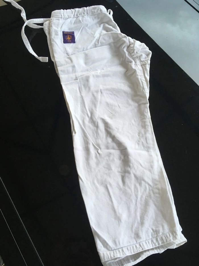 Kimono judo enfant garçon fille sport 130 cm - photo numéro 3