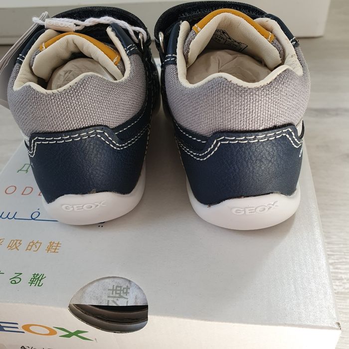 Geox- Sneakers Elthan garçon bleu/gris T20 - photo numéro 2