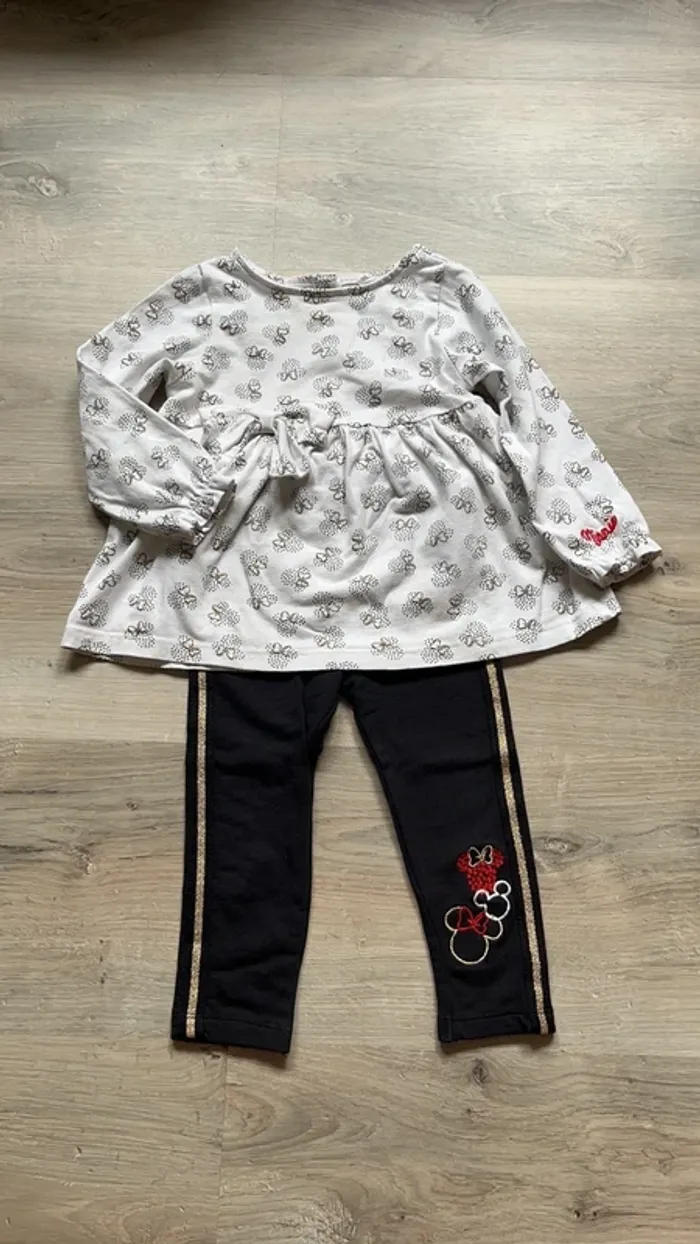 Ensemble tunique et legging Minnie