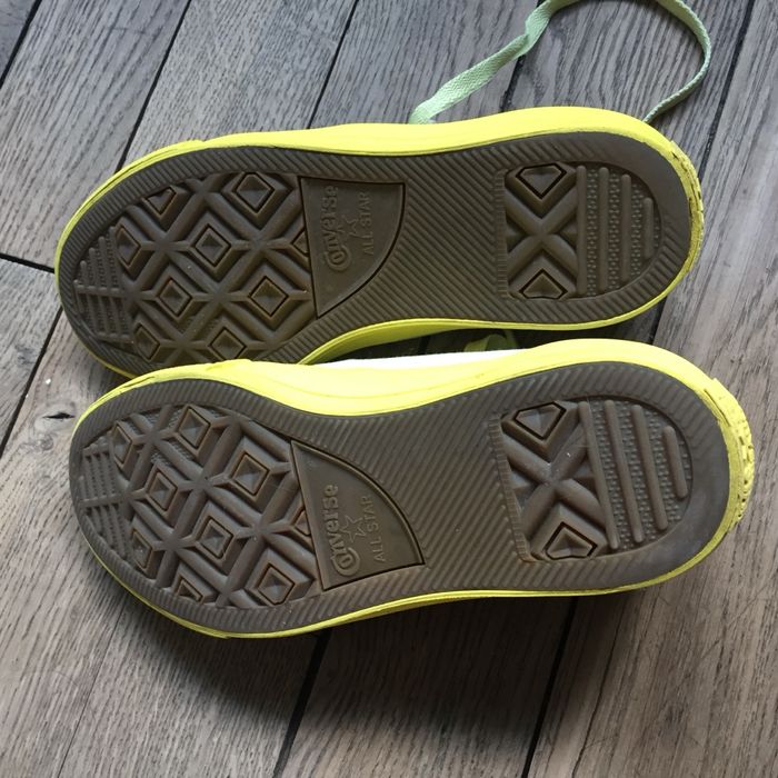 Converse Chuck Taylor All Star jaune citron - photo numéro 3
