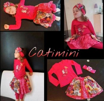 Haut tee shirt manches longues catimini 4 ans