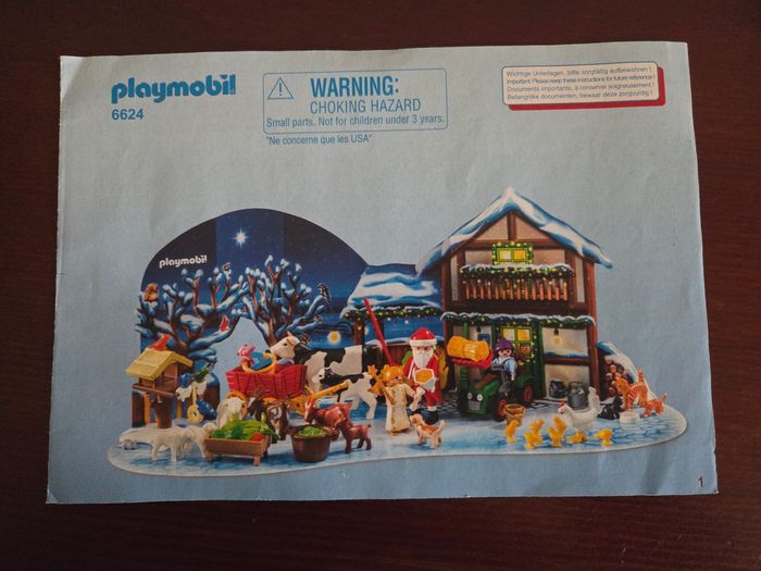 Playmobil calendrier de l'avent "la ferme de Noël " - photo numéro 5