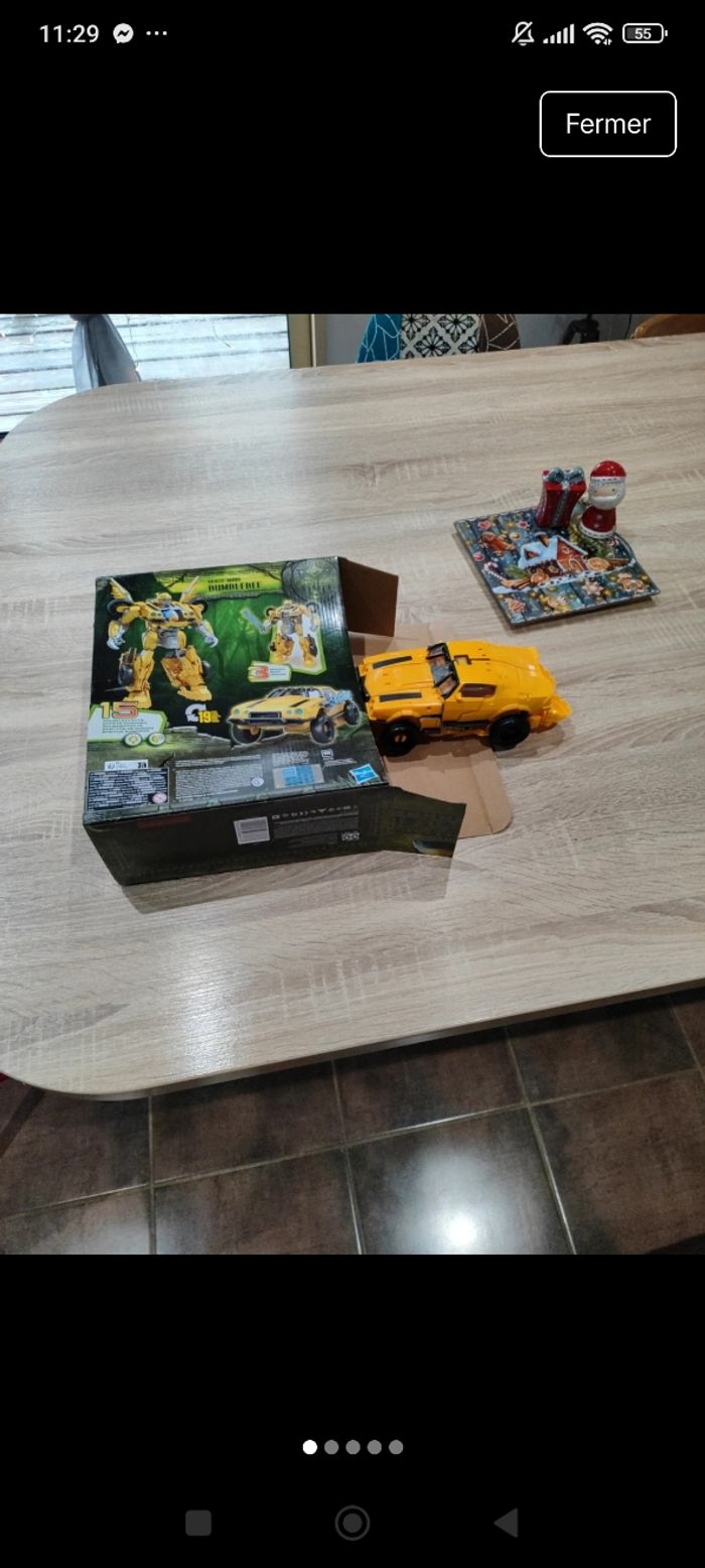 Transformers Bumblebee voiture 3 en 1