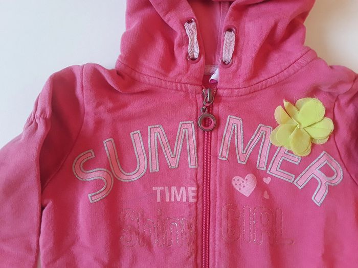 Gilet zippé à capuche 4 ans - photo numéro 2