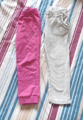 Lot 2 pantalons fille 3 ans