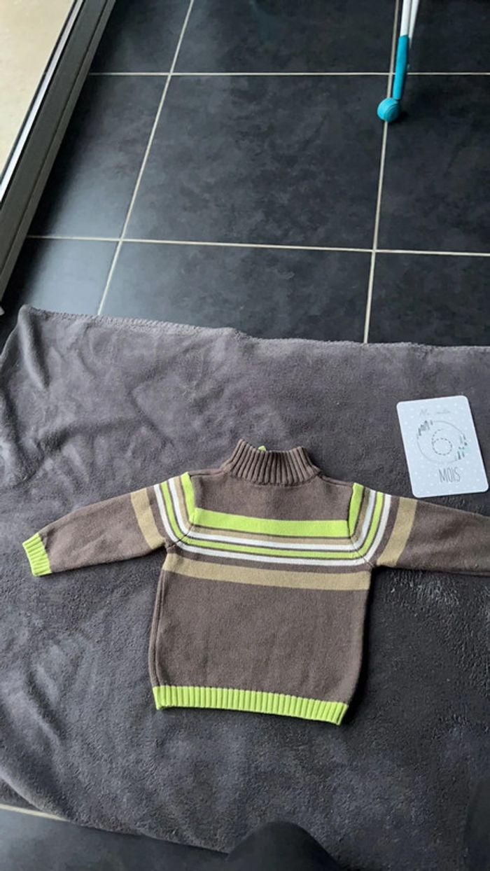 Pull col zippé - photo numéro 3