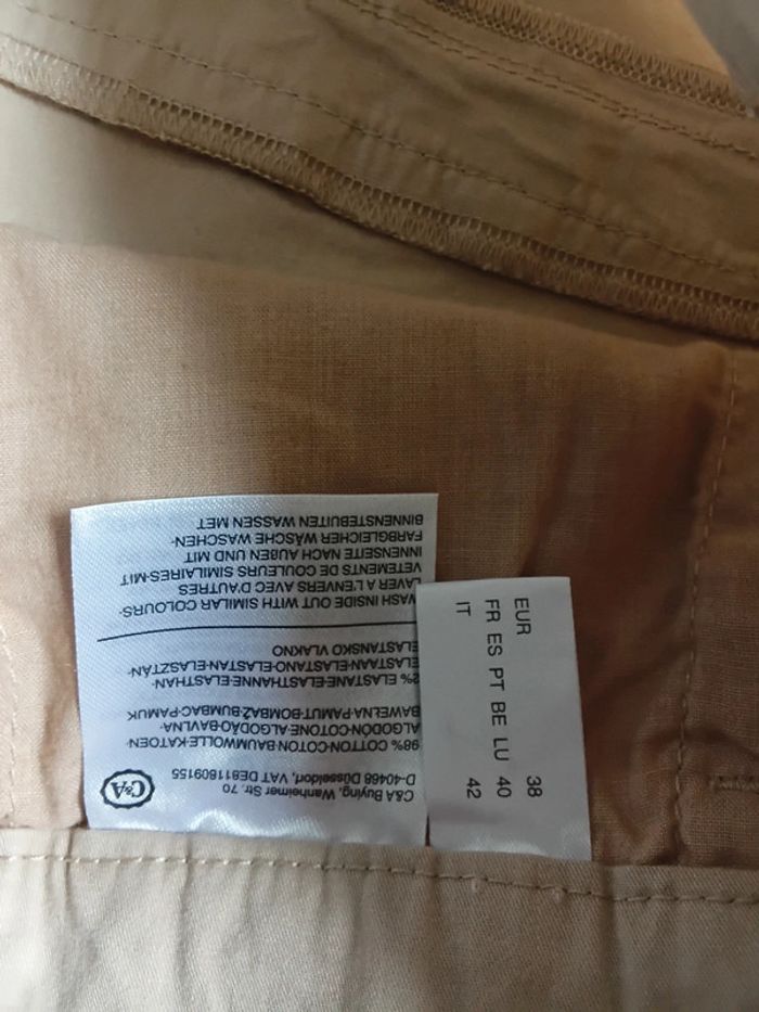 Bermuda C&A Taille 40🌹 - photo numéro 3