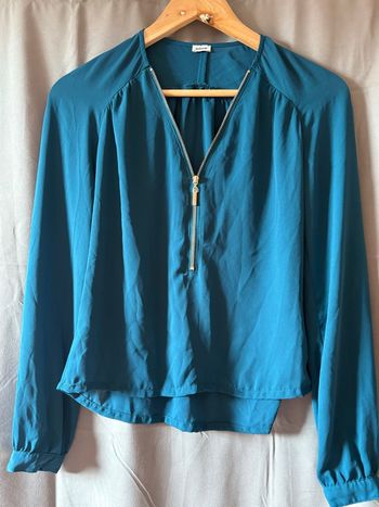 Blouse bleu