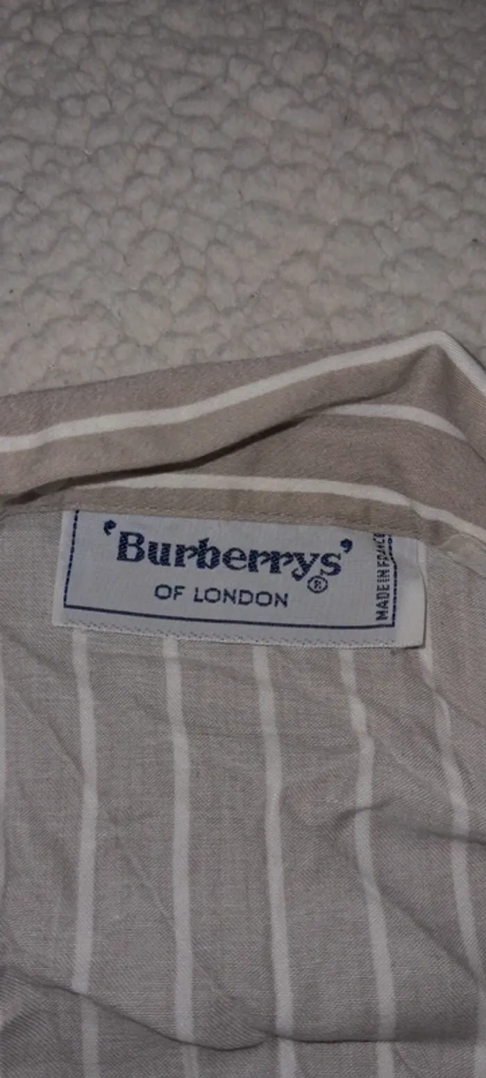 Robe chemise burberry vintage - photo numéro 4