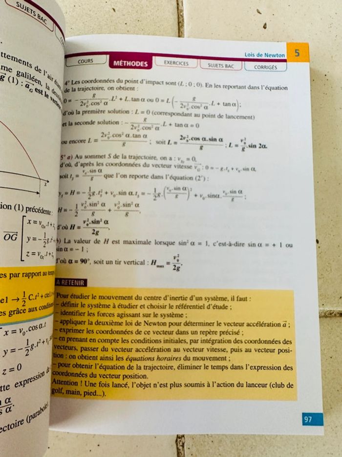 Livre - Objectif BAC Terminale Spécialité physique chimie - photo numéro 2