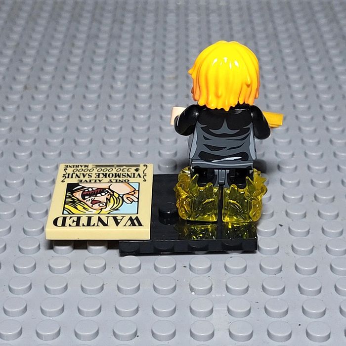 Minifigure / Figurine - One Piece 💀 Vinsmoke Sanji - photo numéro 3