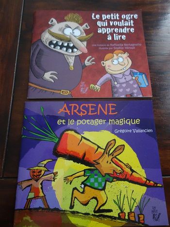 Lot de 2 livres Lire c’est partir