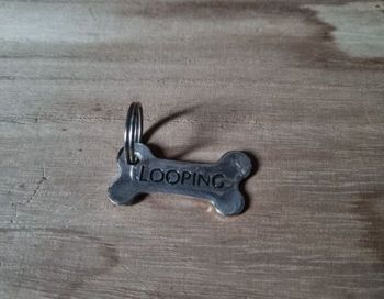 Médaille collier pour chien Looping