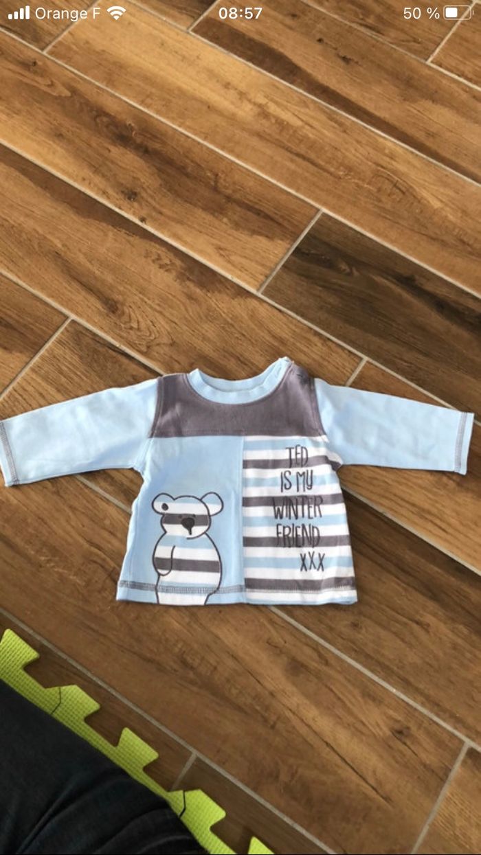 Lots teeshirt manche longue - photo numéro 2