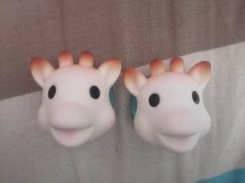 Lot de 2 ventouses Sophie la girafe
