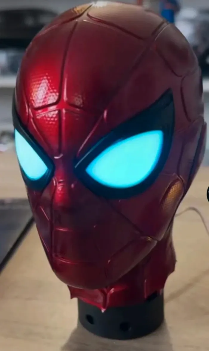 Tête spiderman