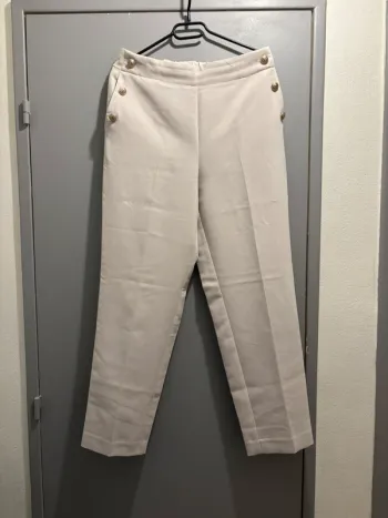 Pantalon beige Kiabi