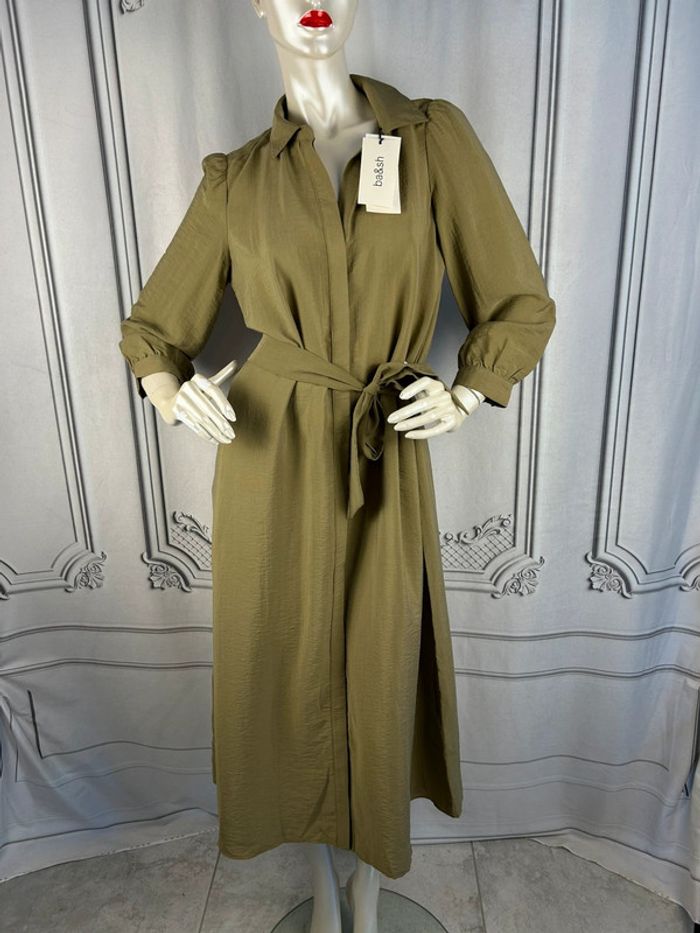 Robe longue Kaki Lara Ba&sh T1 / S neuve