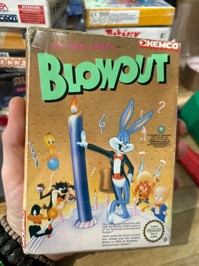 Blowout (Bugs Bunny) - Nintendo Nes / Famicom